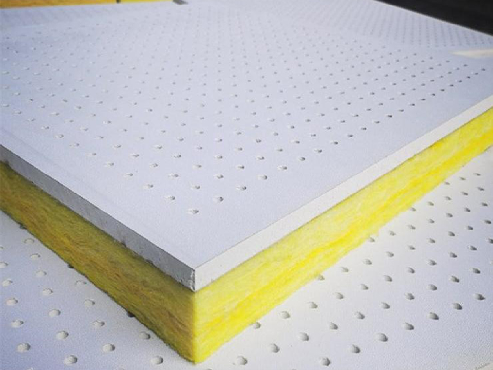 玻璃棉復(fù)合穿孔吸音板